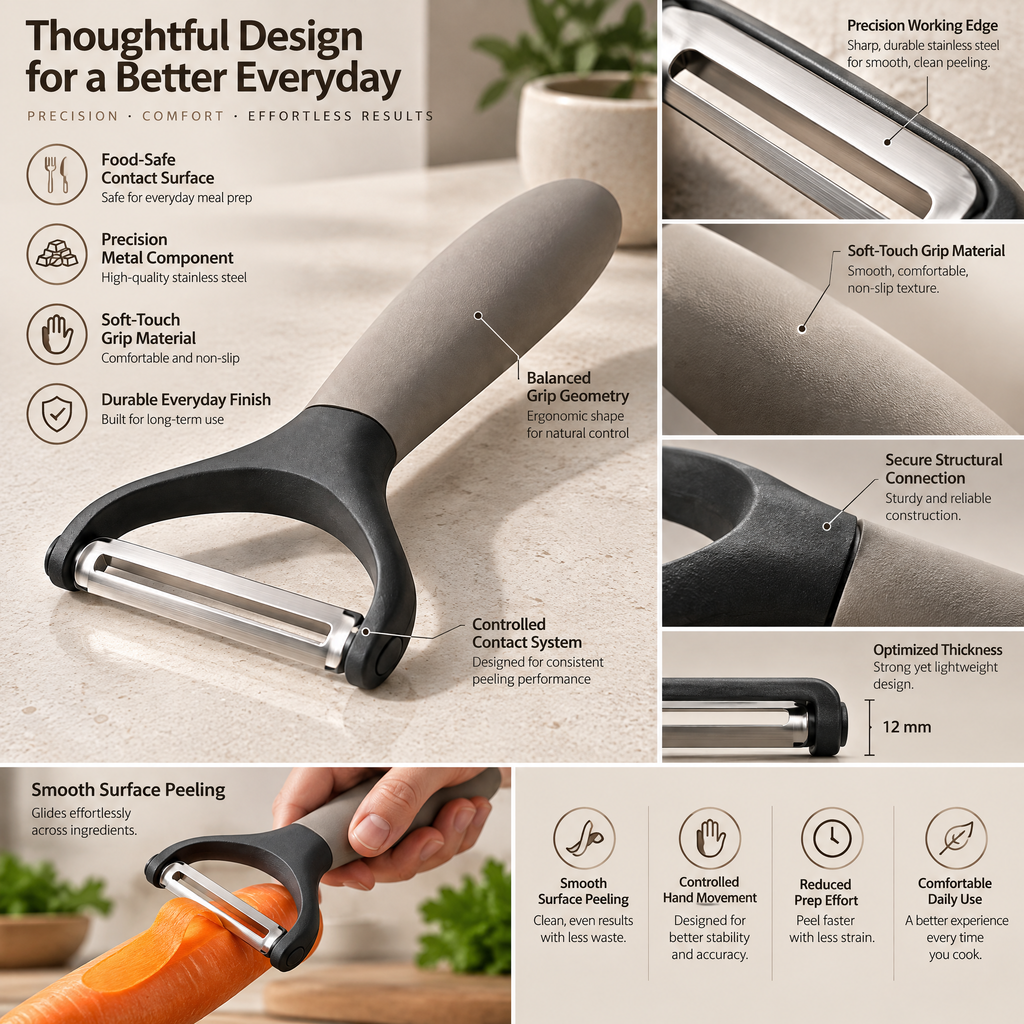 Velnarden™ Comfort-Grip Y Vegetable Peeler