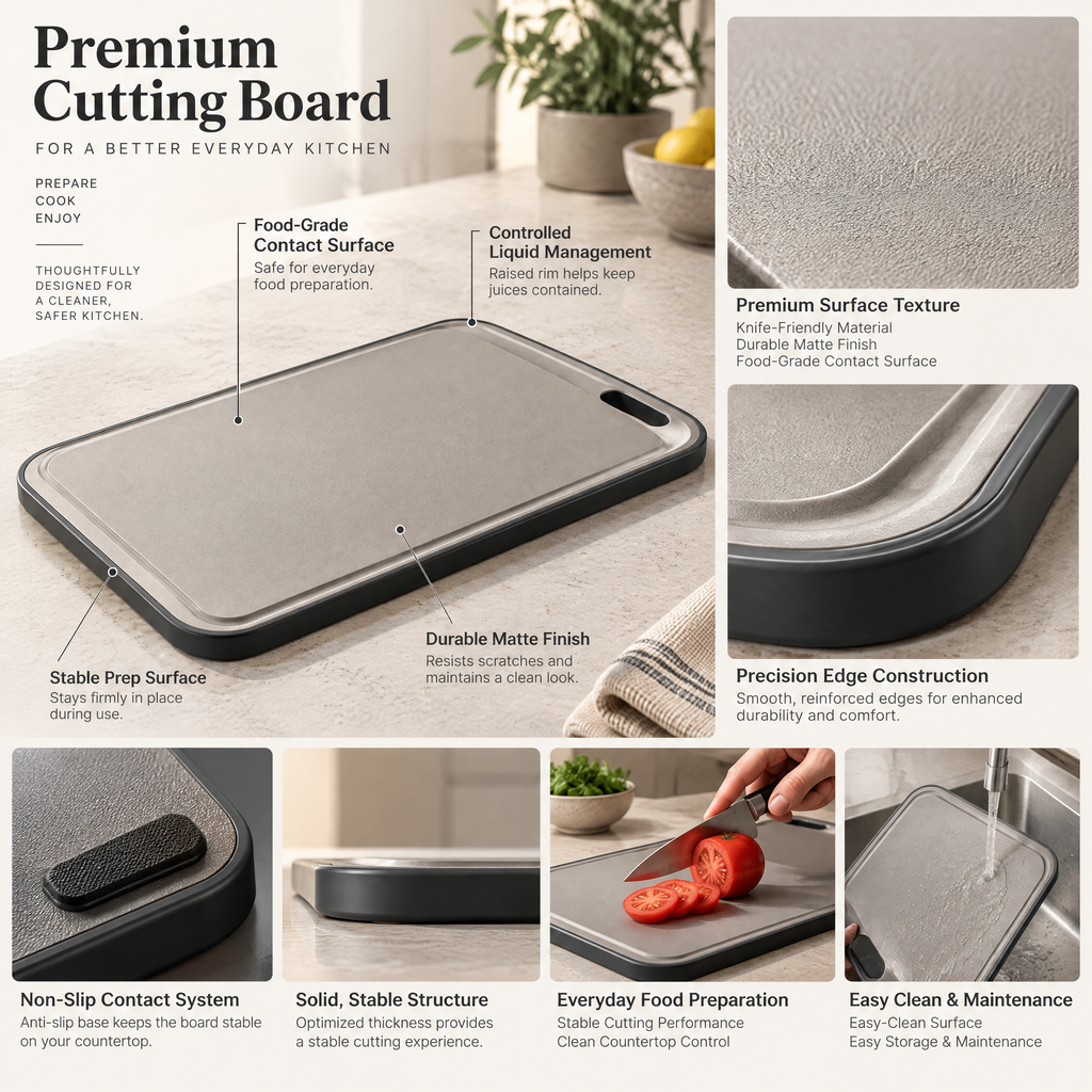 Velnarden™ Non-Slip Everyday Cutting Board