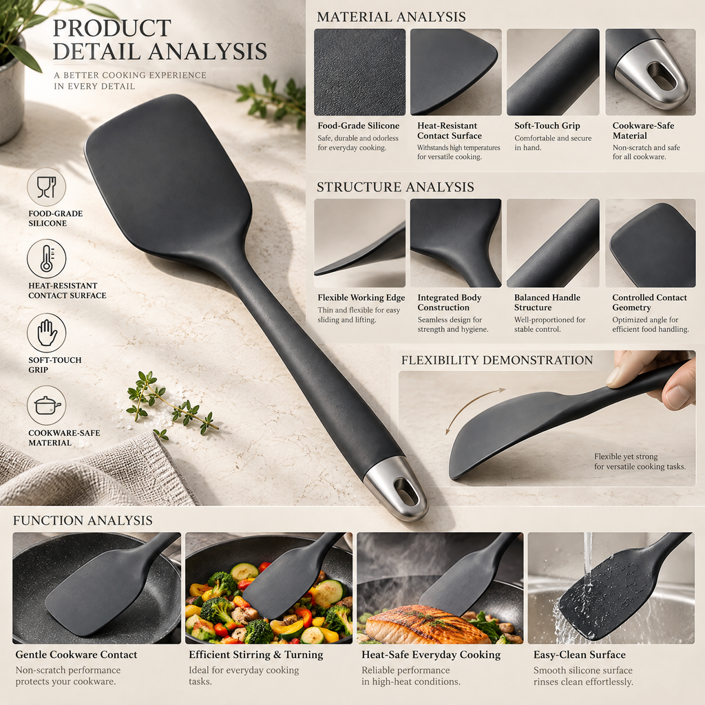 Velnarden™ Flexible Silicone Cooking Turner