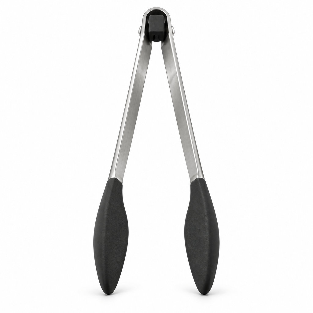 Velnarden™ Soft-Grip Stainless Steel Kitchen Tongs