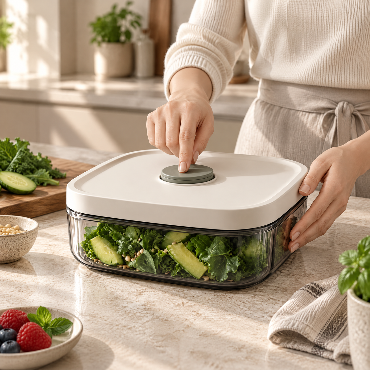 Velnarden™ Fresh-Seal Food Storage Container