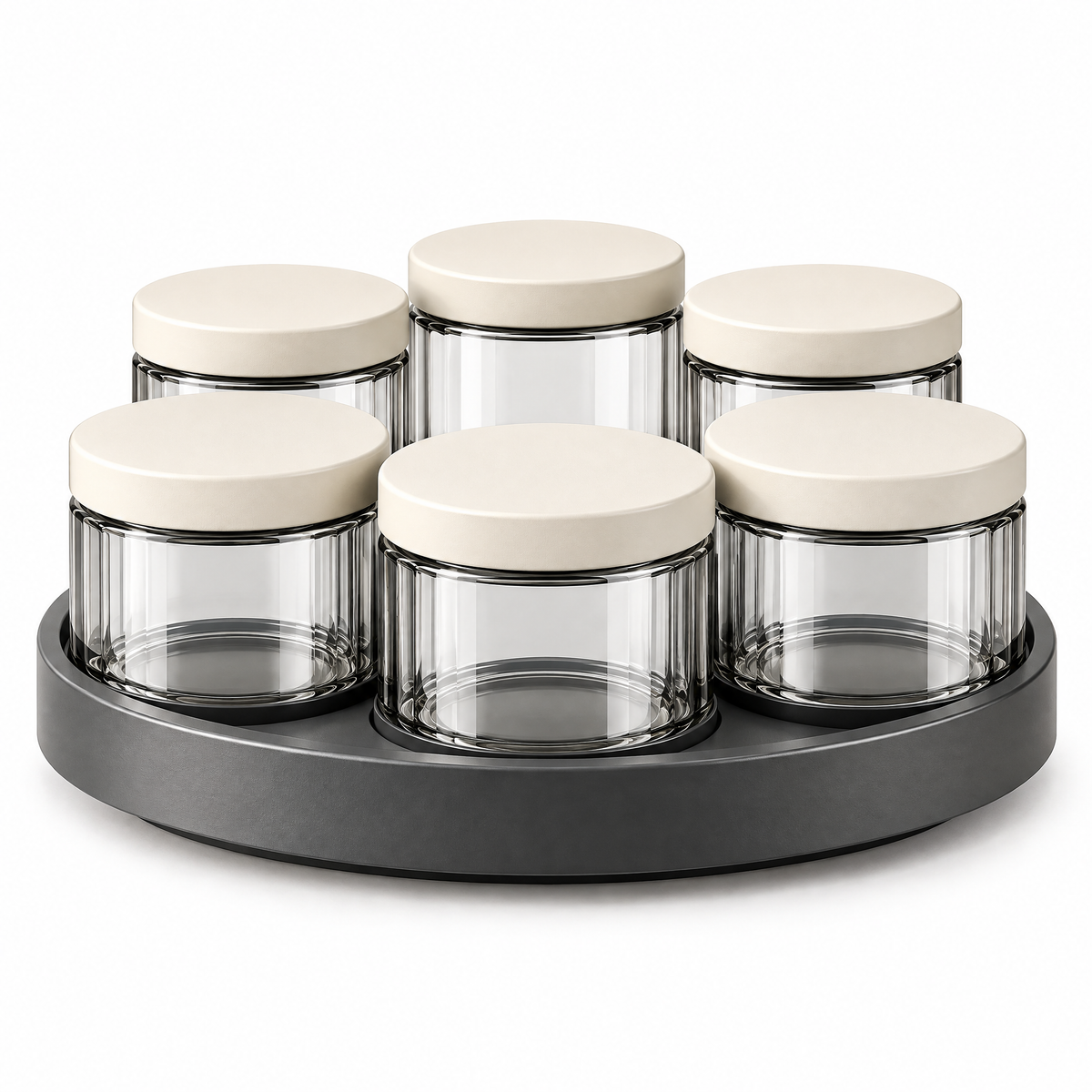 Velnarden™ Rotating Spice Jar Organizer Set