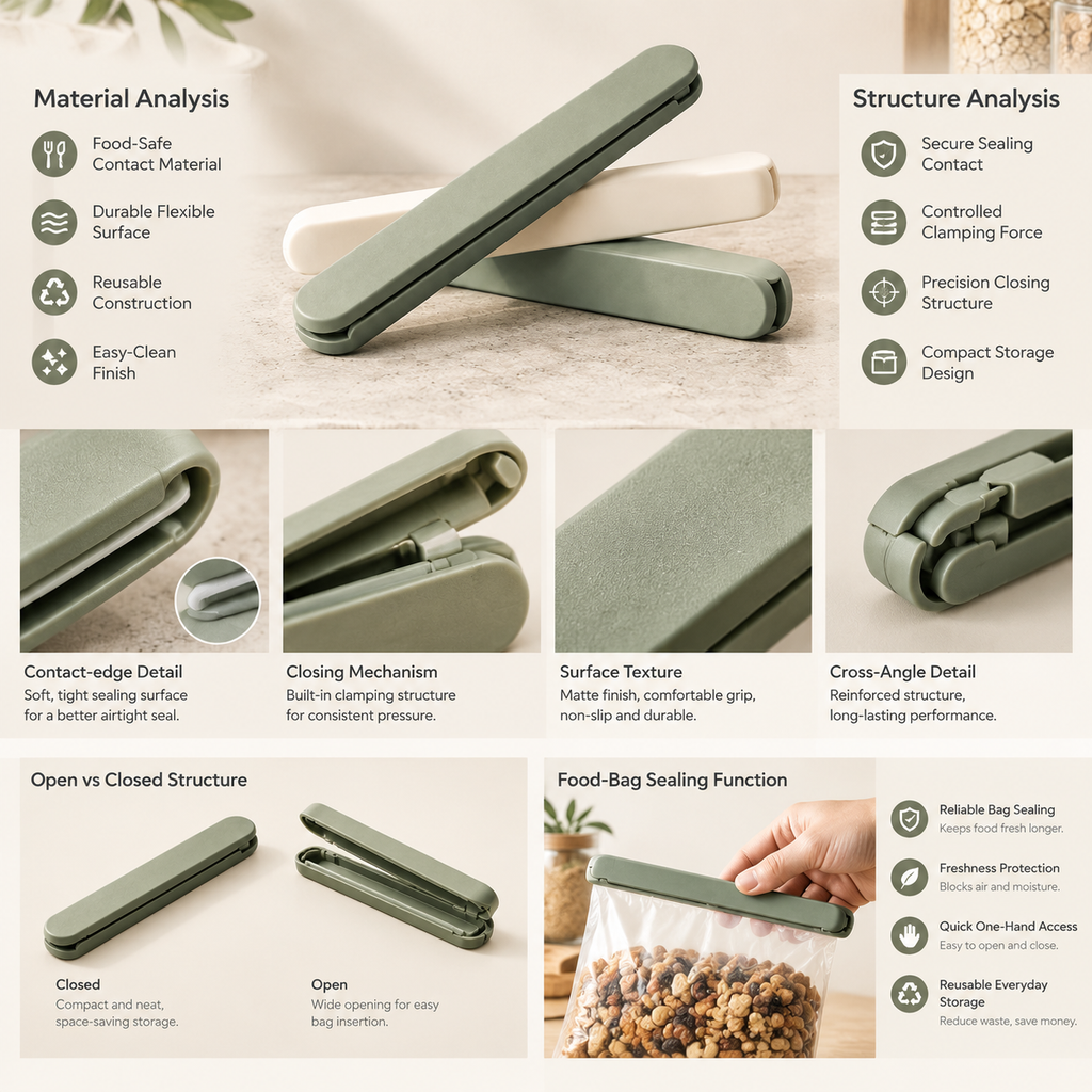 Velnarden™ Reusable Food Bag Sealing Clips