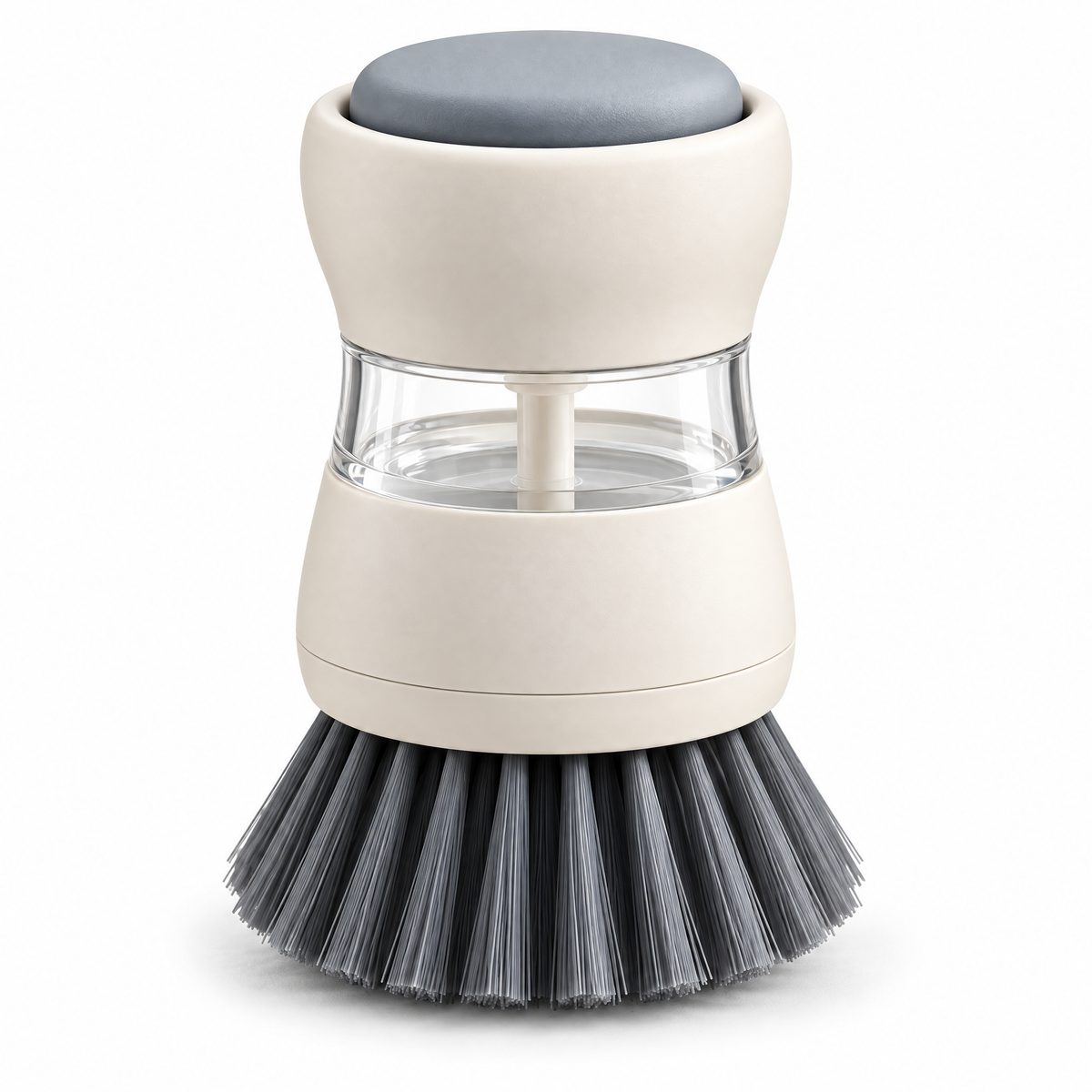 Velnarden™ Soap-Dispensing Palm Dish Brush